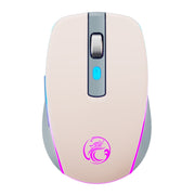 iMICE G903 2.4G Single Mode 6-key Silent Wireless Gaming Mouse(Pink)