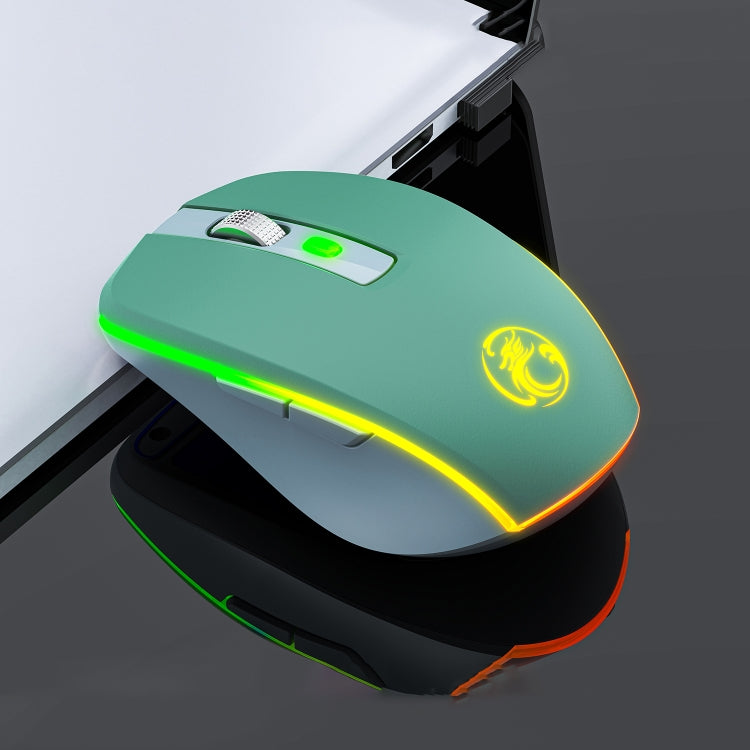 iMICE G903 2.4G Single Mode 6-key Silent Wireless Gaming Mouse(Green)