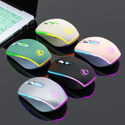 iMICE G903 2.4G Single Mode 6-key Silent Wireless Gaming Mouse(Green)