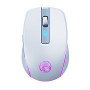 iMICE G903 Bluetooth Dual Mode 6-key Silent Wireless Gaming Mouse(Silver)