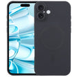 For iPhone 16 Liquid TPU Silicone Solid Color MagSafe Phone Case(Black) - iPhone 16 Cases by PMC TechLife | Online Shopping South Africa | PMC TechLife | Buy Now Pay Later Mobicred