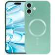 For iPhone 16 Liquid TPU Silicone Solid Color MagSafe Phone Case(Green) - free shipping - PMC TechLife - Order now!