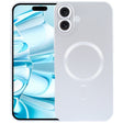 For iPhone 16 Liquid TPU Silicone Solid Color MagSafe Phone Case(Silver) - iPhone 16 Cases by PMC TechLife | Online Shopping South Africa | PMC TechLife | Buy Now Pay Later Mobicred