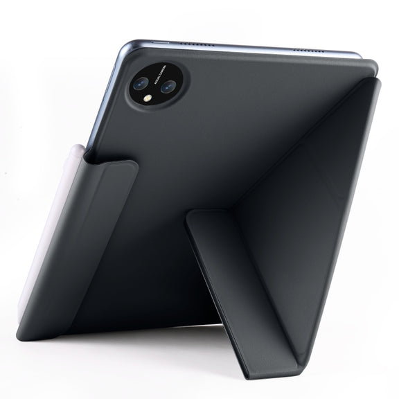 For Huawei MatePad Pro 11 2024 / 2022 Fixed Buckle Magnetic Deformation Leather Tablet Case(Black)