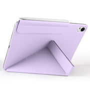For Huawei MatePad 11.5 / 11.5S Fixed Buckle Magnetic Deformation Leather Tablet Case(Purple)