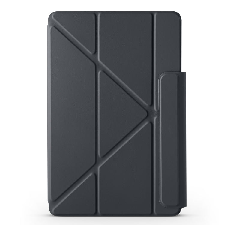 For Huawei MatePad Pro 13.2 2023 Fixed Buckle Magnetic Deformation Leather Tablet Case(Black)