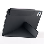 For Huawei MatePad Pro 13.2 2023 Fixed Buckle Magnetic Deformation Leather Tablet Case(Black)