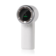 N603 HD Digital Display Handheld Turbine Fan(White)