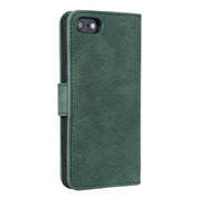 For iPhone 16e Nail Skin Feel Stitching Calf Texture Leather Phone Case(Green)