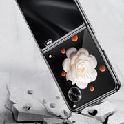 For Honor Magic V Flip GKK Electroplating Full Coverage Phone Case(Black)
