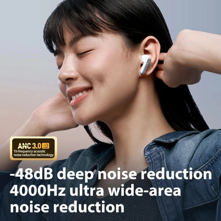 Sanag T51S TWS ANC Noise Reduction Wireless Bluetooth Earphone(White)