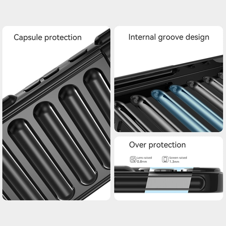 For Huawei Pura 70 Pro Capsule Series Candy Color TPU Phone Case(Black)