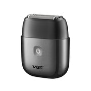 VGR V-340 5W USB Mini Portable Reciprocating Electric Shaver(Black)