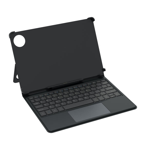 Ulefone Pogo Pin Smart Keyboard & Tablet Leather Case For Tab A11 Pro(Grey)