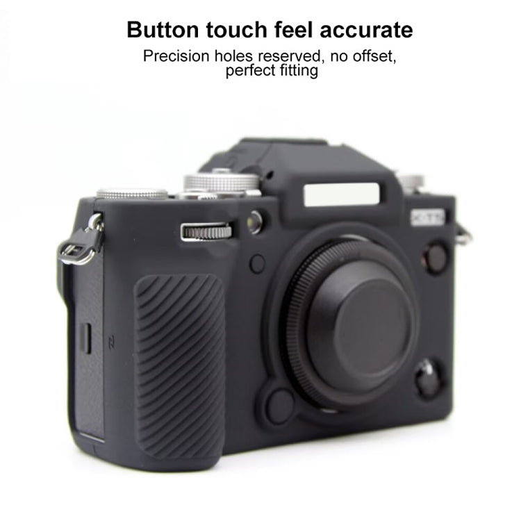 For FUJIFILM X-T5 Soft Silicone Protective Case(Black)