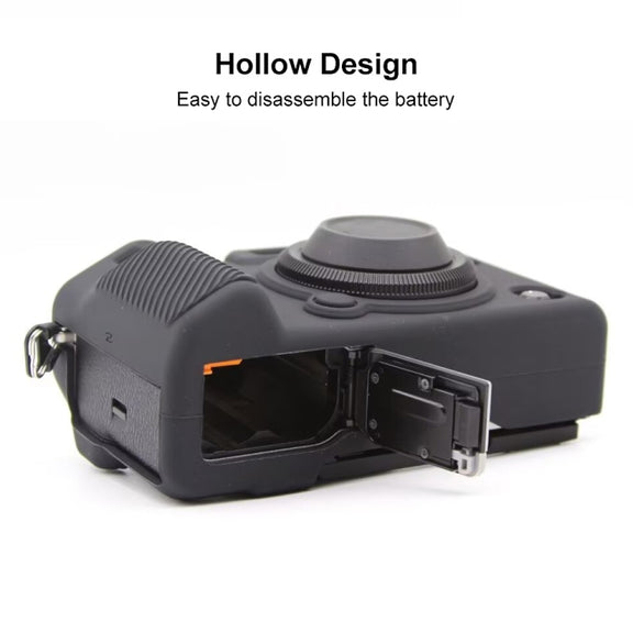 For FUJIFILM X-T5 Soft Silicone Protective Case(Black)