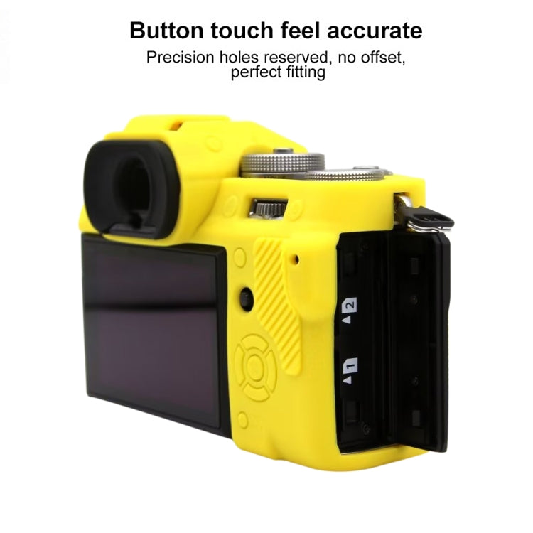 For FUJIFILM X-T5 Soft Silicone Protective Case(Yellow)