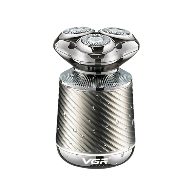 VGR V-391 5W USB 3 in 1 Smart Floating Three-Head Shaver(Silver)
