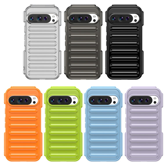 For Google Pixel 9 Pro Capsule Series Candy Color TPU Phone Case(Orange)