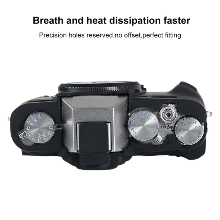 For FUJIFILM X-T30 II Soft Silicone Protective Case(Black)