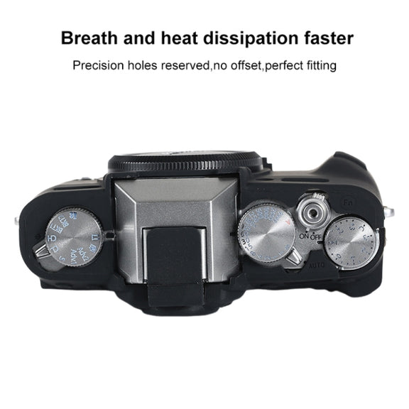 For FUJIFILM X-T30 II Soft Silicone Protective Case(Black)