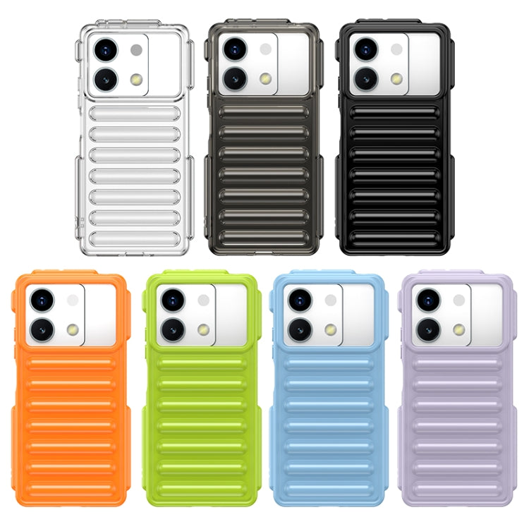 For Redmi K70 Capsule Series Candy Color TPU Phone Case(Blue)