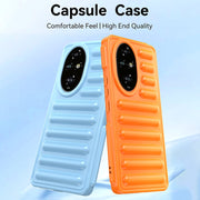For Honor Magic6 Pro Capsule Series Candy Color TPU Phone Case(Blue)