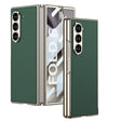 For Samsung Galaxy Z Fold6 GKK Integrated Plating Leather Full Coverage Phone Case(Green) - free shipping - PMC Jewellery - Order now!