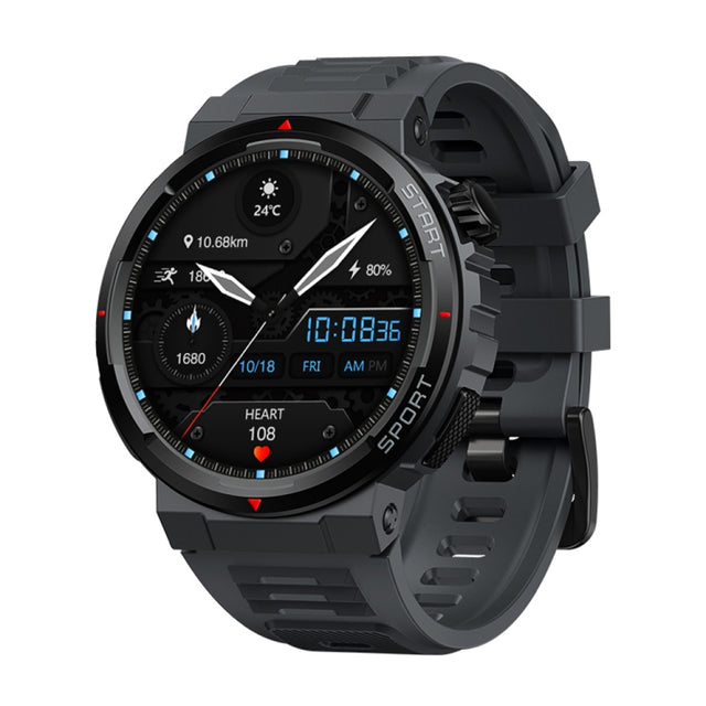 Zeblaze Ares 3 Plus 1.43 inch Fitness & Wellness Smart Watch Supports 24H Wellness Tracking(Lava Black)