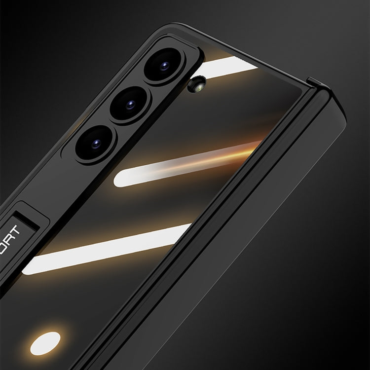 For Samsung Galaxy Z Fold6 GKK Integrated Magnetic Fold Hinge Phantom Phone Case(Black)