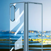 For Samsung Galaxy Z Fold6 GKK Big Hole Electroplating Phantom Full Coverage Phone Case(Green)