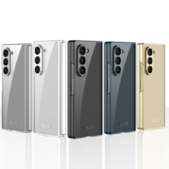For Samsung Galaxy Z Fold6 GKK Integrated Electroplating Phantom Full Coverage Phone Case(Green)