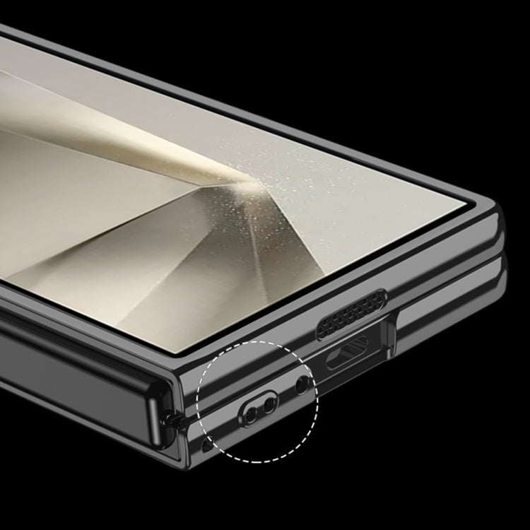 For Samsung Galaxy Z Fold6 GKK Integrated Electroplating Phantom Full Coverage Phone Case(Black)