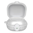 For Samsung Galaxy Buds2 Shell Look Earbuds Box Protective Case with Security Lock(White) - free shipping - PMC Jewellery - Order now!