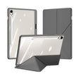 For Samsung Galaxy Tab S9 / S9 FE DUX DUCIS Magi Series Smart Leather Tablet Case(Grey) - Galaxy Tab S9 Cases by DUX DUCIS | Online Shopping South Africa | PMC TechLife | Buy Now Pay Later Mobicred