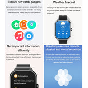 D8 Pro 2.01 inch 2 in 1 Bluetooth Earphone Steel Strap Smart Watch, Support NFC with Cover(Space Grey)