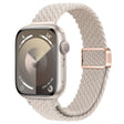 For Apple Watch SE 2022 40mm Slim Magnetic Buckle Nylon Braided Watch Band(Starlight) - free shipping - PMc TechLife - Order now!