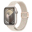 For Apple Watch SE 40mm Slim Magnetic Buckle Nylon Braided Watch Band(Spring Sakura) - free shipping - PMc TechLife - Order now!