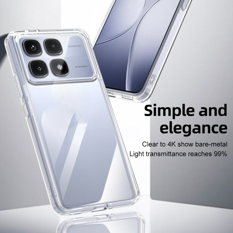 For Redmi K70 Ultra Armor Clear TPU Hard PC Phone Case(Clear)