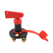 Pair Car / Boat Battery Power Off Switch with 100A Terminal(Black Red)