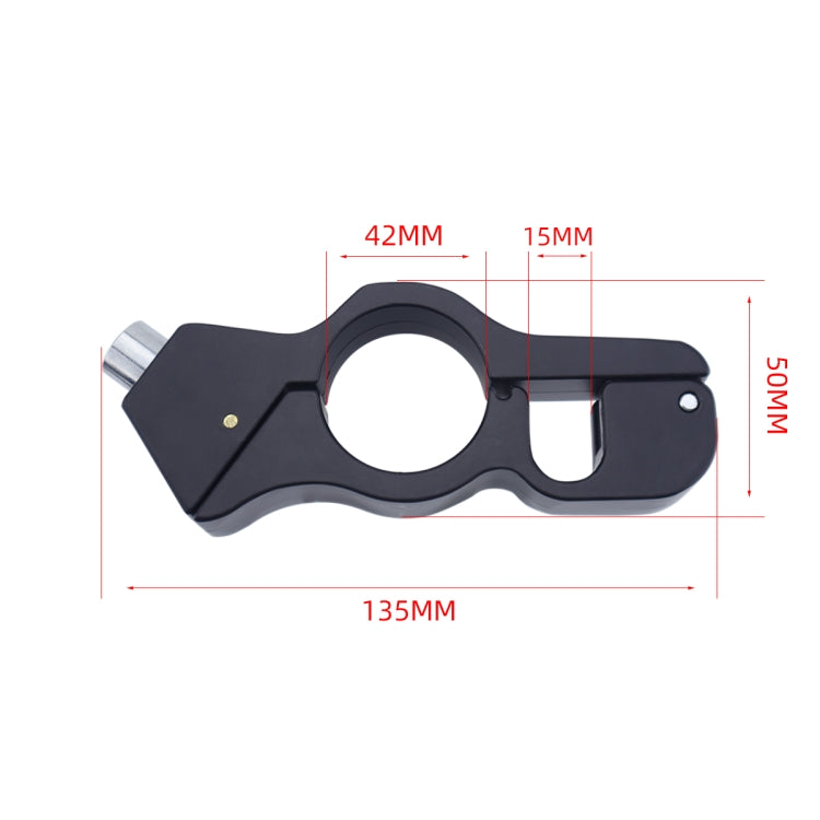 Motorcycle Anti-theft Brake Lock(Black)
