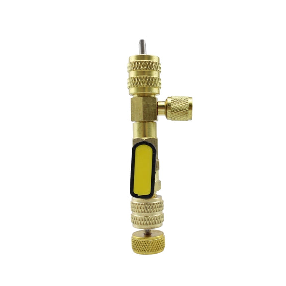 23pcs / Set Air Conditioning Valve Core Remover with Wrench(Gold)