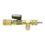 23pcs / Set Air Conditioning Valve Core Remover with Wrench(Gold)