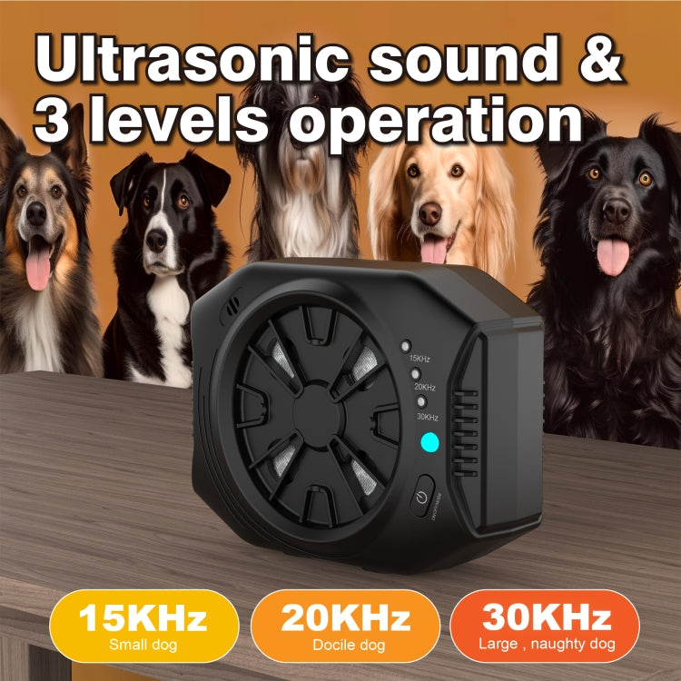 X1 Outdoor Ultrasonic Bark Stopper Dog Training Device(Black)