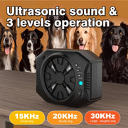 X1 Outdoor Ultrasonic Bark Stopper Dog Training Device(Black)