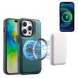 For iPhone 16 Pro Max Denior A13 Skin Feel MagSafe Phone Case(Blue) - iPhone 16 Pro Max Cases by Denior | Online Shopping South Africa | PMC TechLife | Buy Now Pay Later Mobicred
