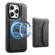 For iPhone 16 Pro Denior D17 Skin Feel MagSafe Detachable Card Slot Phone Case(Black) - iPhone 16 Pro Cases by Denior | Online Shopping South Africa | PMC TechLife | Buy Now Pay Later Mobicred