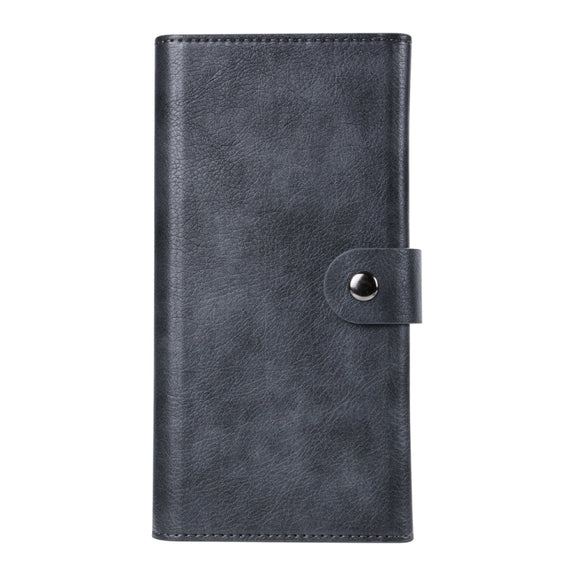 For iPhone 16 ViLi GVS Series MagSafe Magnetic RFID Leather Phone Case(Black)