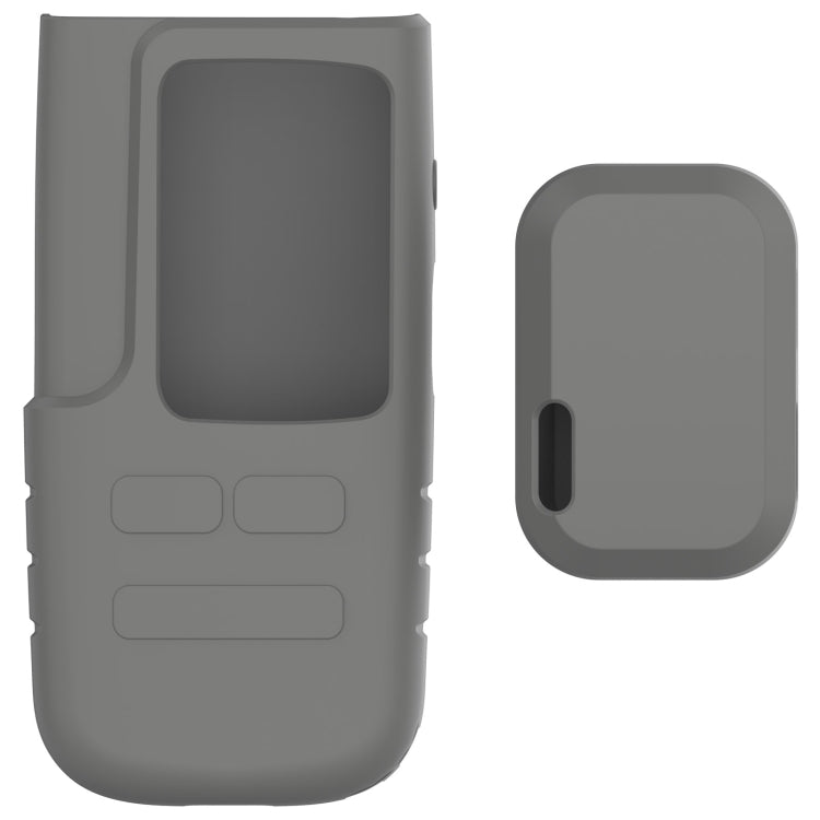 For Yawpet DT-61 Pet Training Device Silicone Protective Cover(Dark Grey)