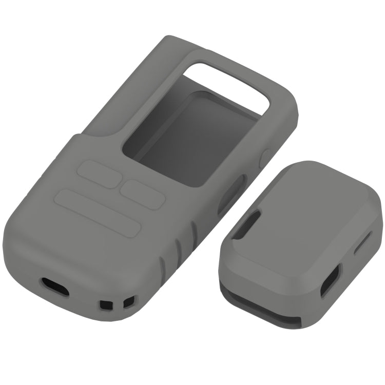 For Yawpet DT-61 Pet Training Device Silicone Protective Cover(Dark Grey)